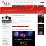 25% off Selected Real Estate Courses @ Reisa