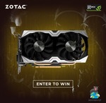 Win a ZOTAC GeForce® GTX 1070 Mini Worth $524 from ZOTAC