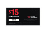 $15 off $50 Spend @ Kitchen Warehouse - Instore Only