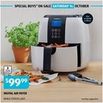 Win an Ambiano Digital Air Fryer or Ambiano Glass Kettle from ALDI
