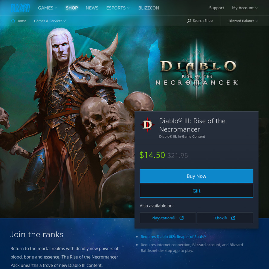 diablo 3 necromancer pack price diablo 3 necromancer pack price