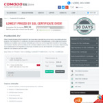 Comodo PositiveSSL EV Certificate AU $106/Year @ Comodo SSL Store