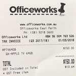 [WA] Apple TV 64GB 4th Gen $150 @ Officeworks (East Perth)