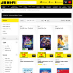25% off Selected Kids Titles (DVDs, Blu-Rays & 3D Blu-Rays) @ JB Hi-Fi