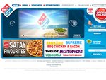 Domino's Selected Stores Only - 2 Large Traditional Pizzas for $10 + Other Codes