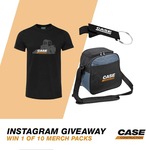 Win 1 of 10 Merch Packs from CASE Construction Equipment