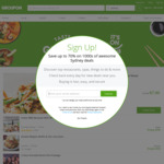 5-20% off Food and Drink @ Groupon