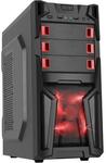 DIYPC Solo-T1-R Black ATX Mid Tower Gaming Computer Case USB 3.0 with 2 Red Fans $98.19 AUD @ Newegg US
