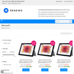 [Refurb] Microsoft Surface Pro 4: i5/128 SSD/4GB RAM/Win 10 - $499 after $200 Discount + Free Standard Delivery @ Renewd