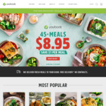 Extra 10% off $8.95 for Gold Members @ Youfoodz