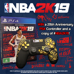 Win an NBA2K19 20th Anniversary PS4 Controller & NBA2K19 from 2K ANZ