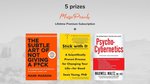 Win a Lifetime Premium Journaling App Membership + 3 Self-Improvement Books from MusePeach