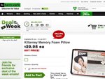 Killarney Memory Foam Pillow $29.95ea - Free Delivery (Limit 2 p/p) from Harris Scarfe