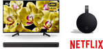 Win a Sony 43" 4K UHD Smart LED TV & Soundbar Bundle from Gleam