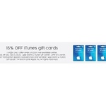 15% off iTunes Gift Cards, 10% off Red Balloon, Kayo, Kobo and TicketTek Gift Cards @ Target