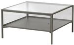 SAMMANHANG Coffee Table, Grey, Glass $79 (Was $149) @ IKEA