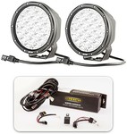 Kings Essential 7" LED Driving Lights (1 Pair) with Wiring Kit $69 & Free Delivery @ 4WD Supacentre