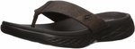 Skechers On The Go 600 Seaport  Mens Sandals - Black $25 (Was $79.95) + Delivery ($0 with Prime/$39 Spend) @ Amazon AU