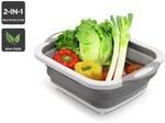 Multi-Function 2-in-1 Chopping Board and Collapsible Strainer $15.99 free shipping @ Kogan