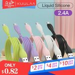 KUULAA Micro USB Cable 0.5m US$0.35 (~A$0.48) Delivered @ Kuula Retail Store AliExpress