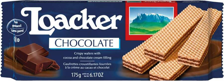 Loacker Classic Wafer 175g (chocolate Or Hazelnut) $1 @ Woolworths 