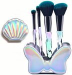 Makeup Brush Set with Mirror $12.95 (RRP $24.95) + Delivery ($0 Prime/ $39 Spend) @ Cheeky Chick Brands Australia via Amazon AU