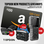 Win Amazon Gift Card & TOPDON New Products Worth $1400 From TOPDON