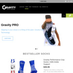 Buy 5 Pairs Get 10% off ($39.95 each) + Free Shipping @ Gravity Grip Gear