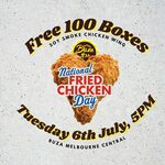 [VIC] Free Soy Smoke Chicken Wings from 4:30pm Today (6/7) @ Buza Chicken (Melbourne)