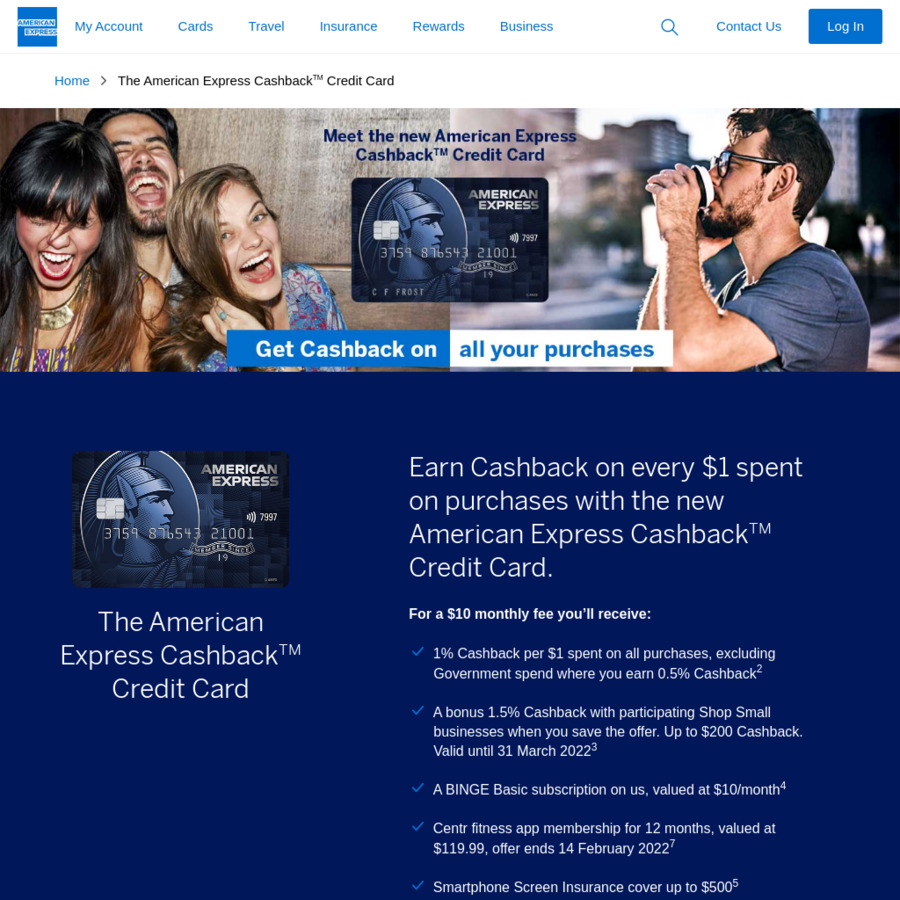 Amex Platinum Cashback Credit Card Interest Rate