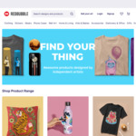 20% off Sitewide (No Min Spend) @ Redbubble