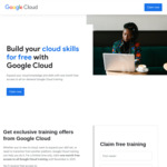 One Month Free Access to All On-Demand Google Cloud Training @ Google