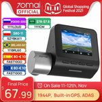 70mai Dash Cam Pro Plus A500S 1944P (GPS, ADAS, Dual Channel) US$69.88 (~A$95.77) Delivered @ 70mai Official AliExpress