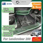 5D TPE Door Sill Covered Floor Mats for Toyota Landcruiser 200 Series $190 (Was $235) Delivered @ Oriental Auto Decoration
