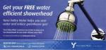 Free Water Efficient Showerheads!