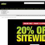 20% off Sitewide (Online only) @ Autobarn