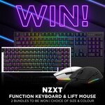 Win 1 of 2 NZXT Keyboard and Mouse Bundles from PC Case Gear