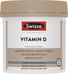 Swisse Ultiboost Vitamin D3 (1000IU), 400 Capsules $13.50 ($12.15 S&S) + Delivery ($0 with Prime/$39 Spend) @ Amazon AU