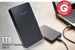 Super-Slim 1TB 2.5" Hitachi Portable USB 3.0 Hard Drive with 3 Year Warranty $129
