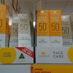 Ombra Daily Defence SPF50+ Face Moisturiser Untinted or Light Tint 60ml $3.99 @ ALDI