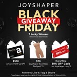 Win a US$300 Amazon Gift Card or 1 of 3 Joyshaper Seamless Bodysuits from Fitvalen