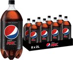 Pepsi Max 8x 2L Bottles $20.48 ($18.43 S&S) + Delivery ($0 with Prime / $39 Spend) @ Amazon AU
