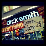Dick Smith Macquarie Powerhouse - Closing down Last Day Everything 25cents