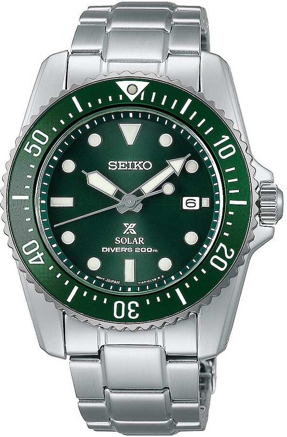 Seiko Prospex SNE583P Solar Green Dial Sapphire  Diver Watch $  Delivered @ David Jones - OzBargain