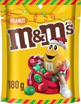 M&M's Red & Green Peanut Chocolate Share Bag 180gram $2.50 + Shipping ($0 with Prime / $39 Spend) @ Amazon Warehouse