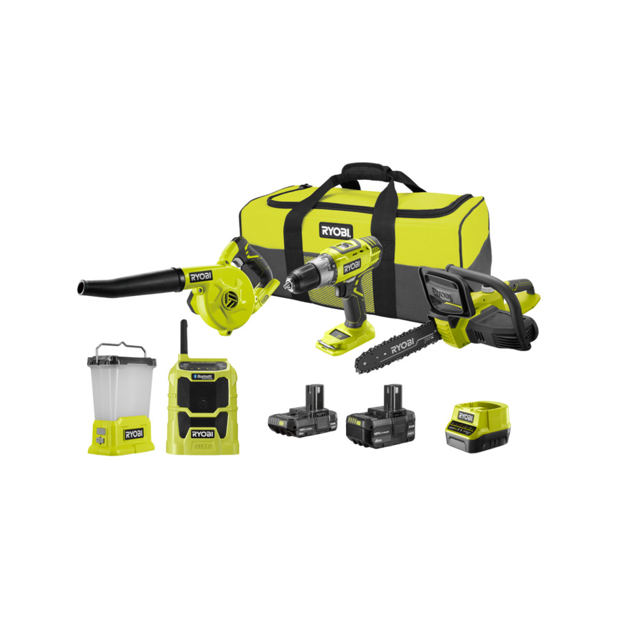 Ryobi 18V ONE 5 Piece Camping Kit 379 Was 550 Delivery 0