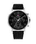 Tommy Hilfiger Black Leather Men's Watch 1710381 A$227.04 Delivered @ Arktastic
