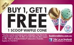 Buy 1, Get 1 Free Baskin & Robbins Ice Cream