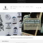 25% off Site Wide + $5.95 Delivery ($0 with $22 Order) @ The Beard Club