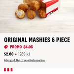 $2 for 6 Mashies and Regular Gravy @ KFC